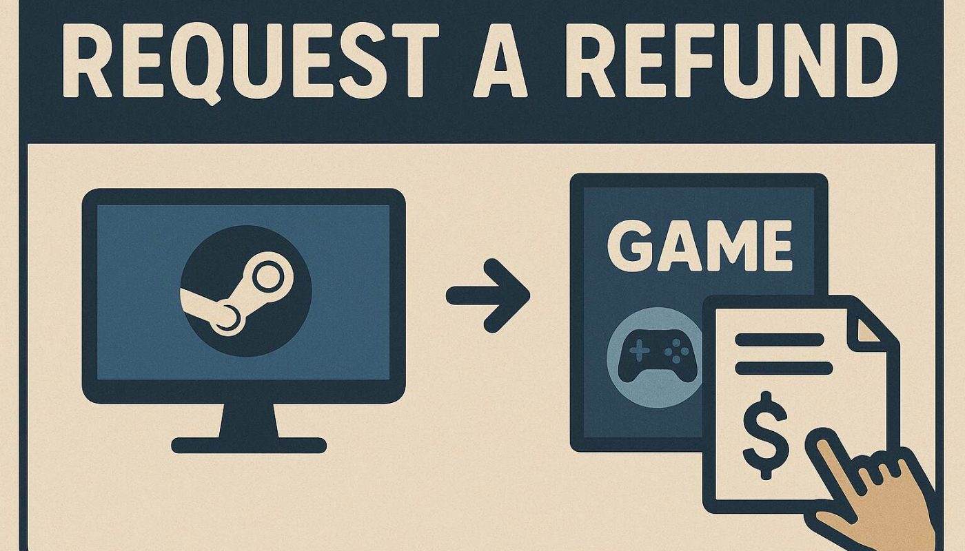 پس گرفتن پول بازی از استیم