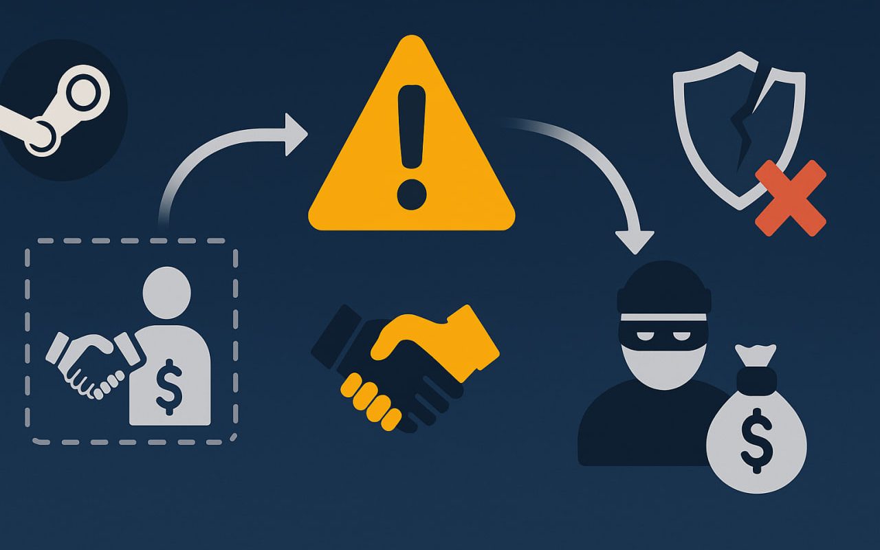 آیا معامله خارج از استیم امن است؟