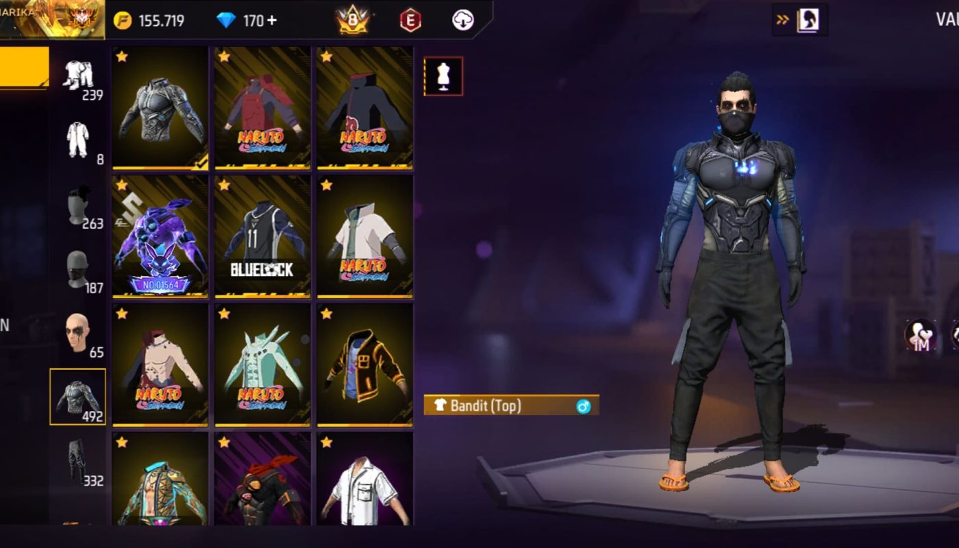 فروش اکانت فری فایر به دلار