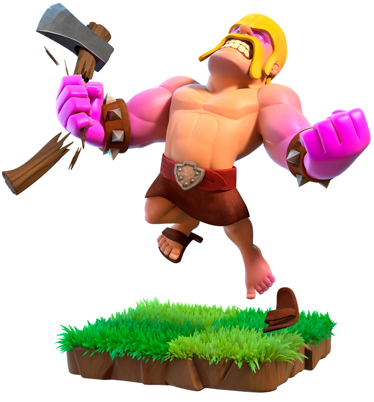 بربر خشمگین (Raged Barbarian) کلش اف کلنز